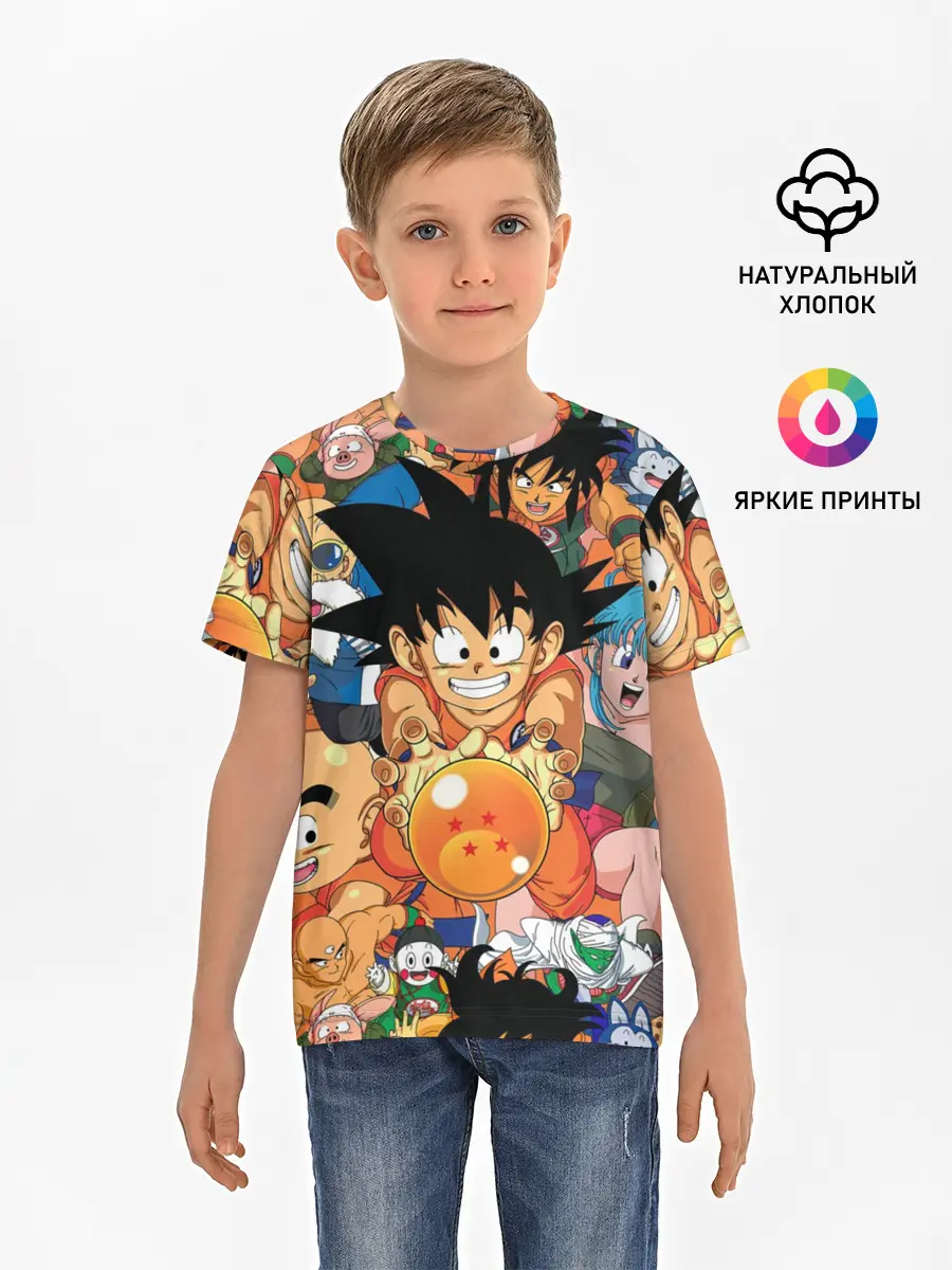 Детская базовая футболка / Dragon Ball