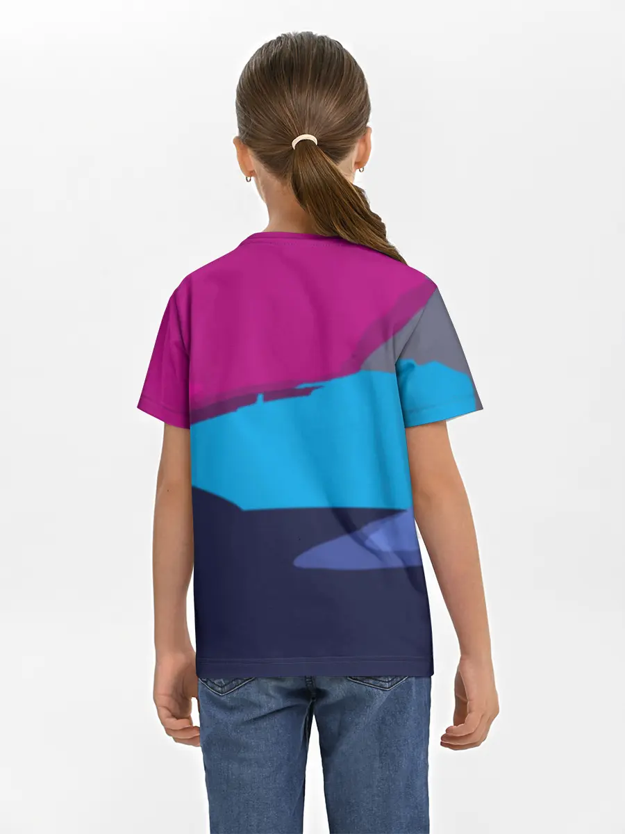 Детская базовая футболка / DeLorean