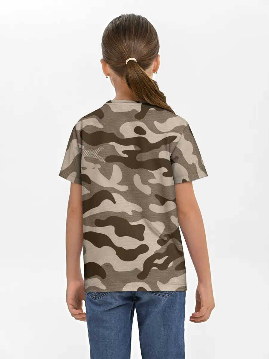 Детская базовая футболка / КАМУФЛЯЖ