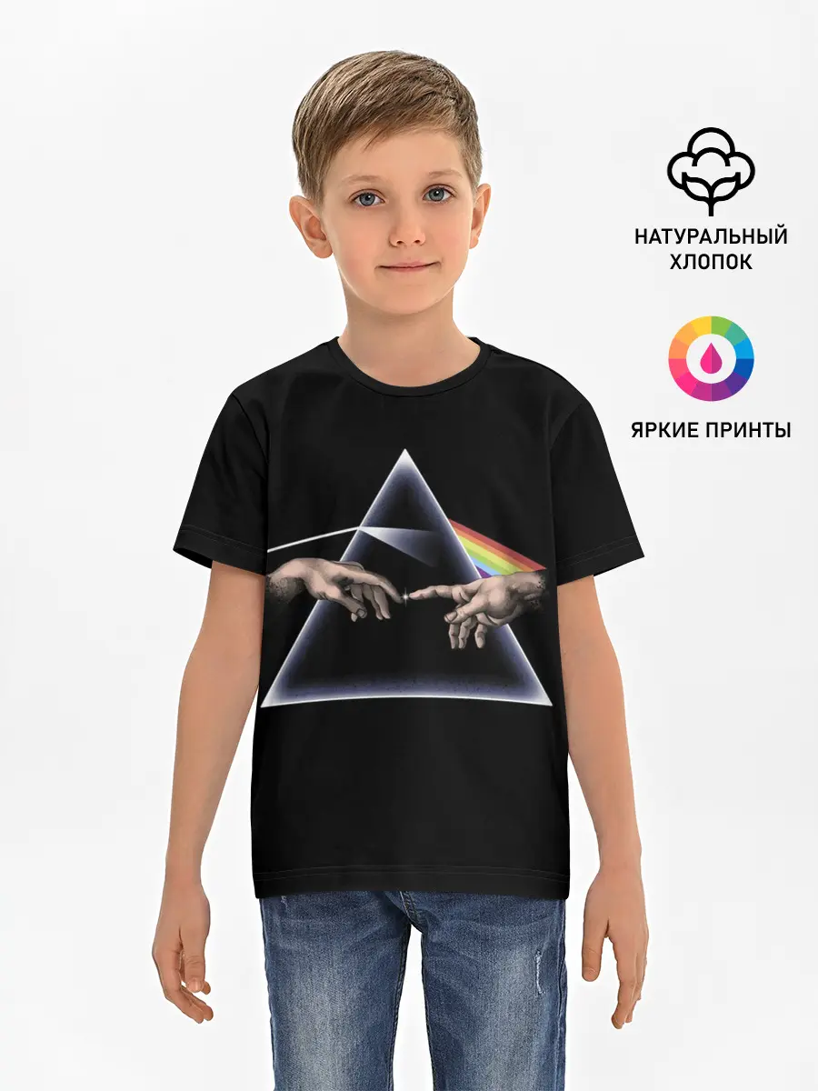 Детская базовая футболка / The Creation of Adam