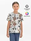Детская базовая футболка / Животные.
