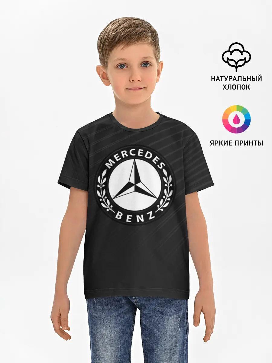 Детская базовая футболка / Mercedes SPORT