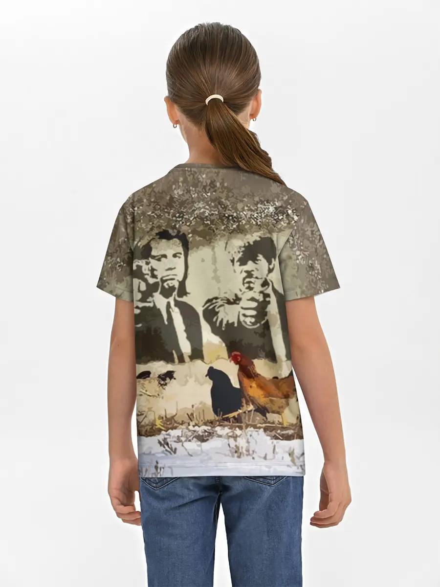 Детская базовая футболка / Pulp fiction in Russia