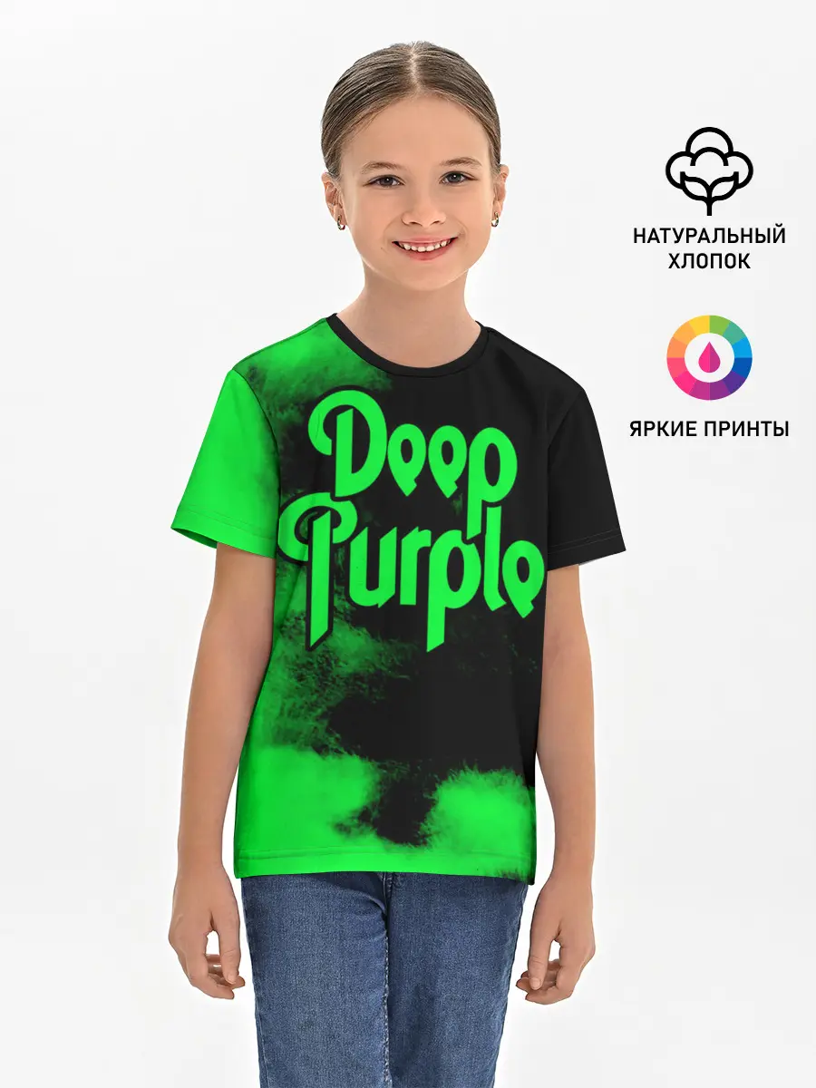 Детская базовая футболка / Deep Purple