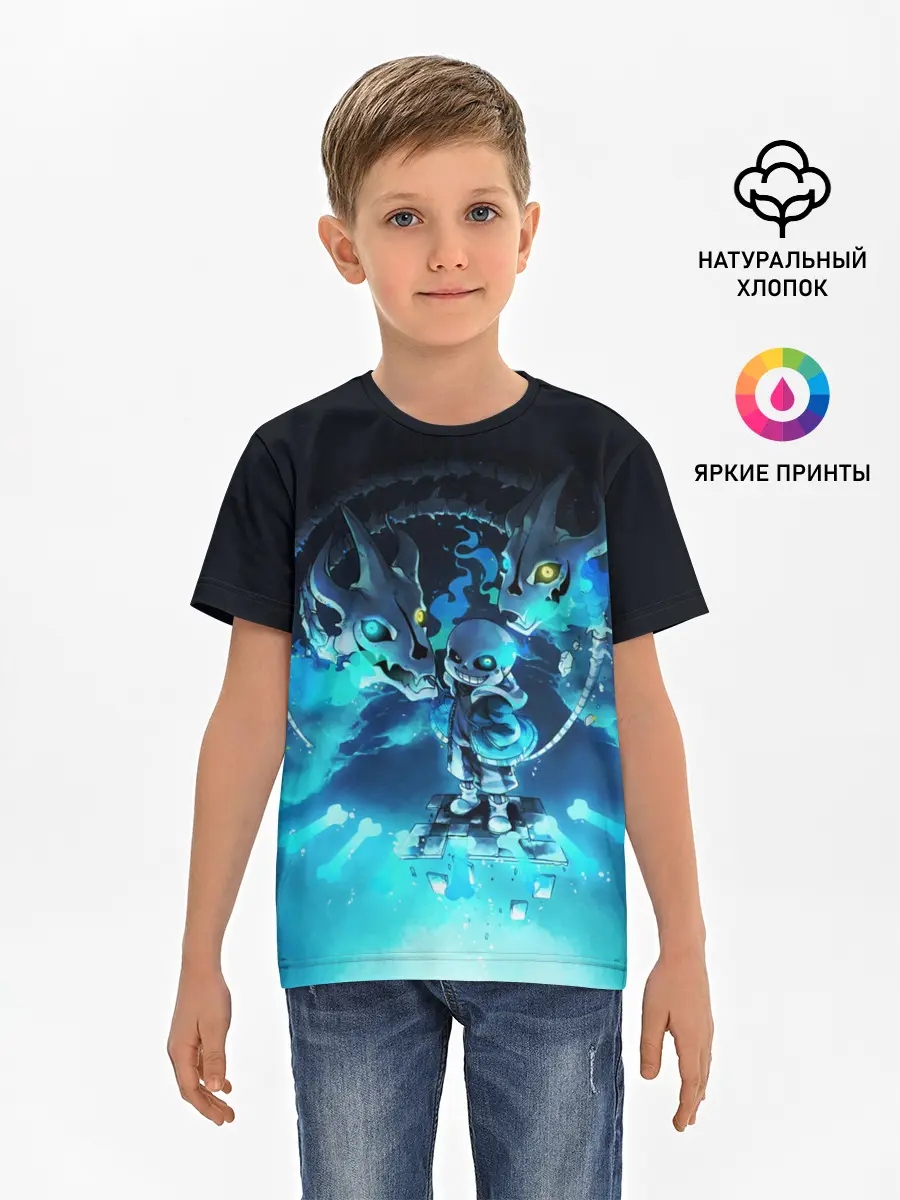 Детская базовая футболка / UNDERTALE