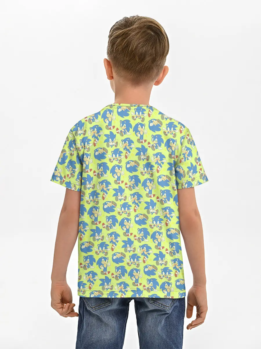 Детская базовая футболка / Соник