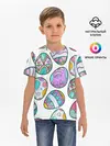 Детская базовая футболка / Пасхальные яйца