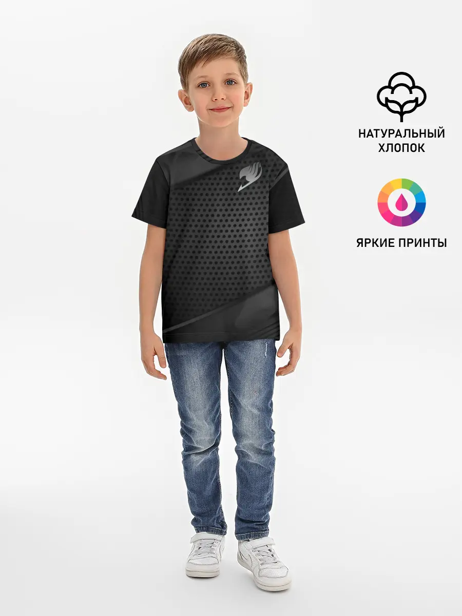 Детская базовая футболка / Хвост Феи металлик