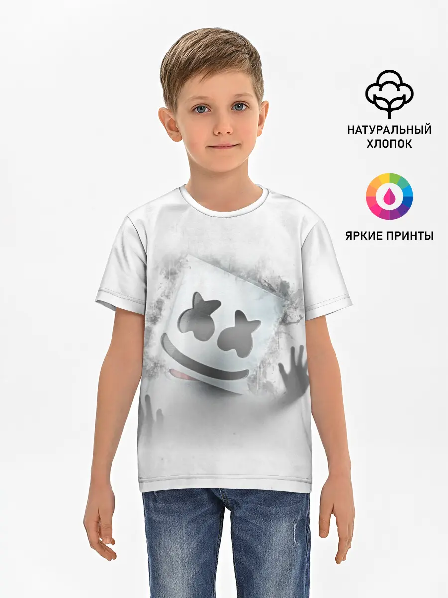 Детская базовая футболка / Marshmello