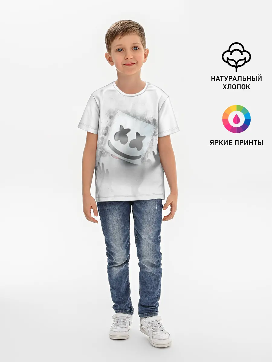 Детская базовая футболка / Marshmello