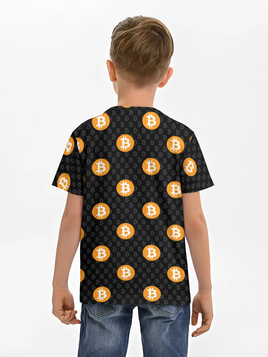 Детская базовая футболка / БИТКОИН | BITCOIN
