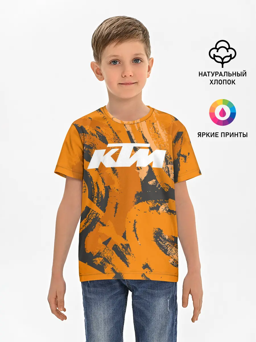 Детская базовая футболка / KTM | КТМ
