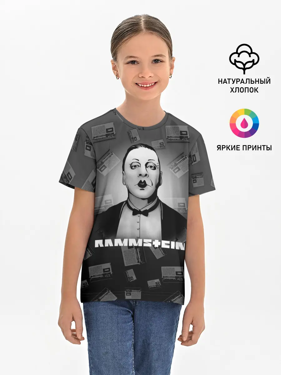 Детская базовая футболка / Rammstein