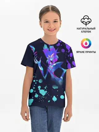 Детская базовая футболка / Hazbin Hotel