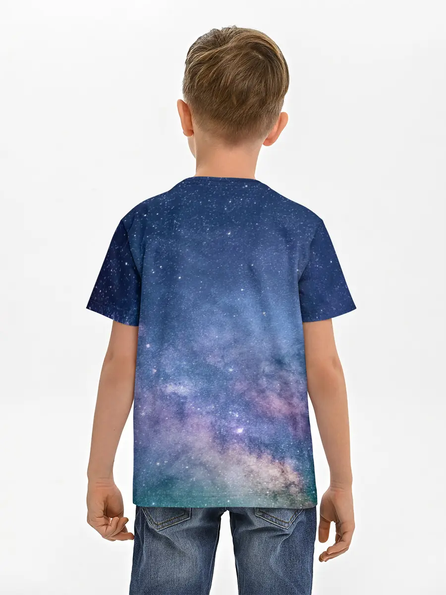 Детская базовая футболка / Космос