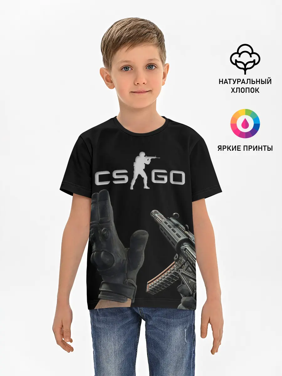 Детская базовая футболка / CS:GO