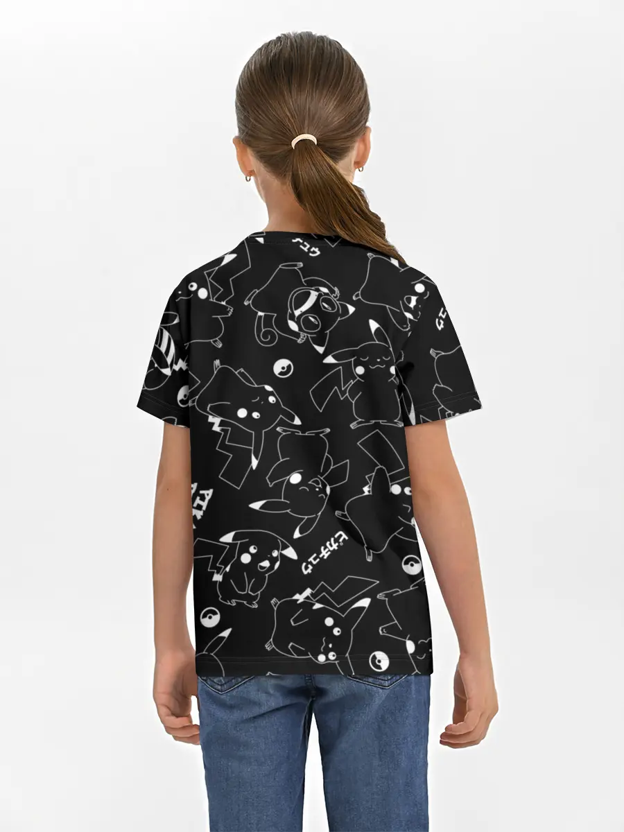 Детская базовая футболка / ПИКАЧУ