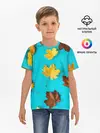 Детская базовая футболка / Кленовый листочек