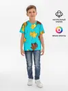 Детская базовая футболка / Кленовый листочек