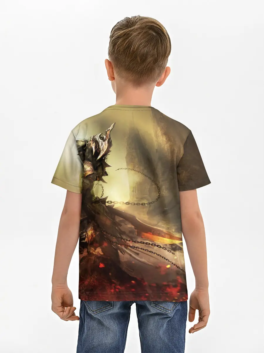 Детская базовая футболка / Dark Souls
