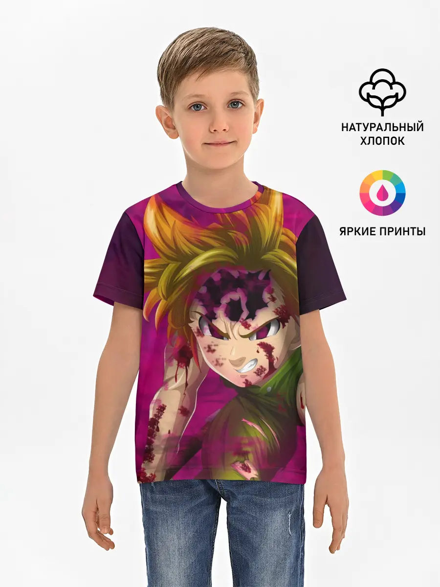 Детская базовая футболка / Мелиодас