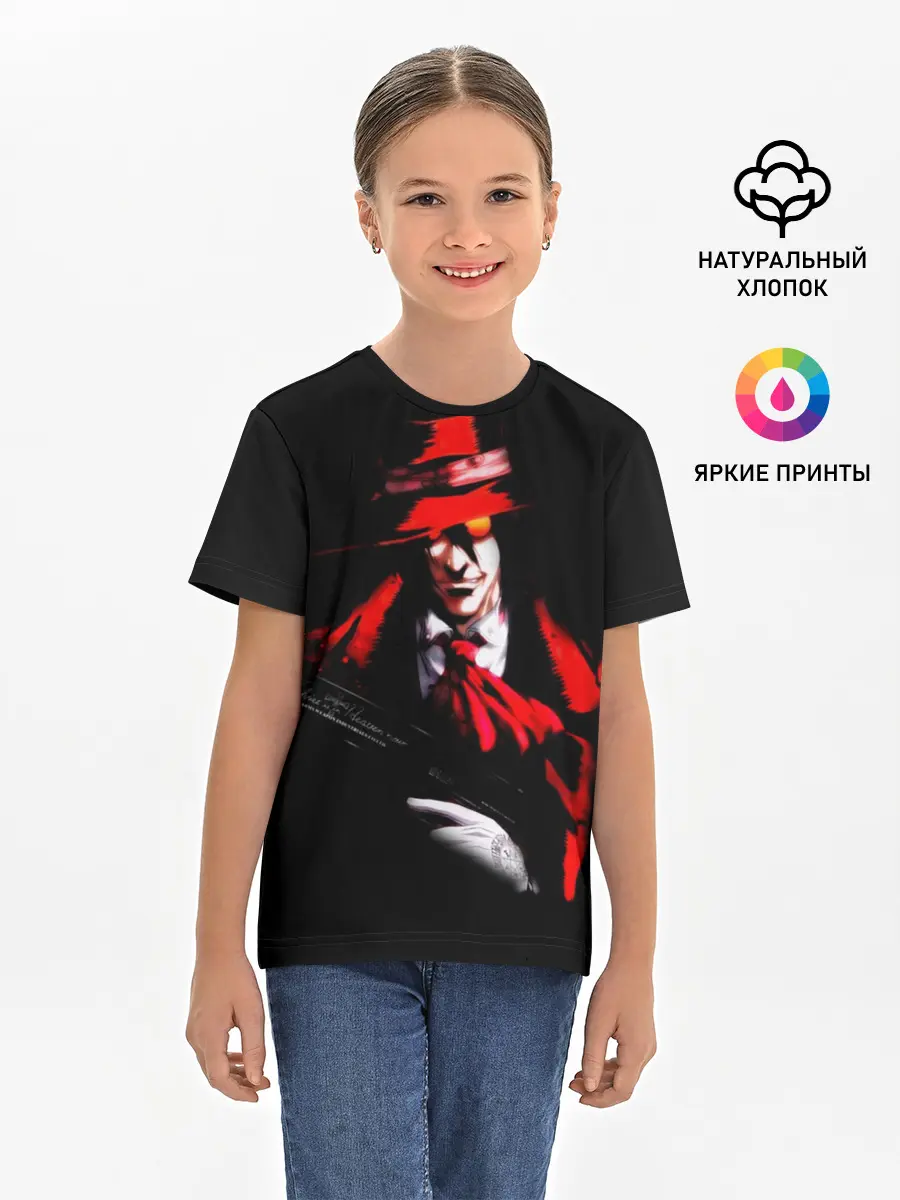 Детская базовая футболка / Хеллсинг