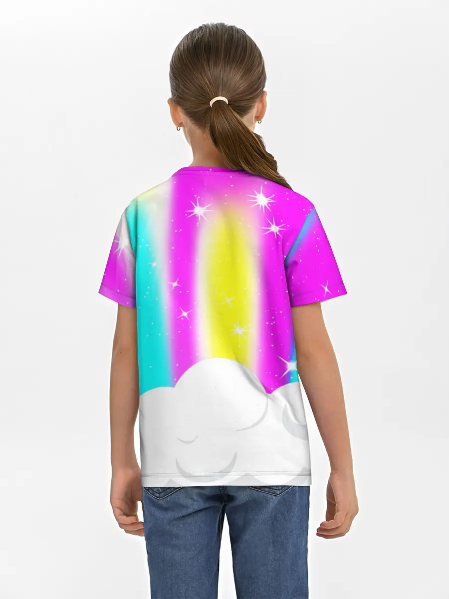 Детская базовая футболка / AMONG US UNICORN