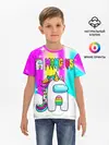 Детская базовая футболка / AMONG US UNICORN