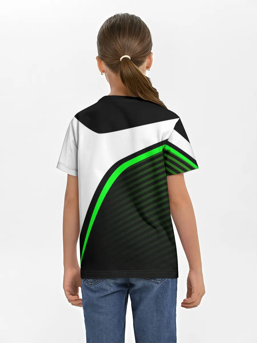 Детская базовая футболка / KAWASAKI / КАВАСАКИ / SPORT