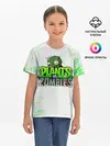 Детская базовая футболка / Plants vs. Zombies