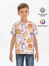 Детская базовая футболка / Зверюшки