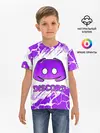 Детская базовая футболка / DISCORD / ДИСКОРД / ТРЕЩИНЫ