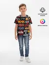 Детская базовая футболка / AC DC LOGOBOMBING