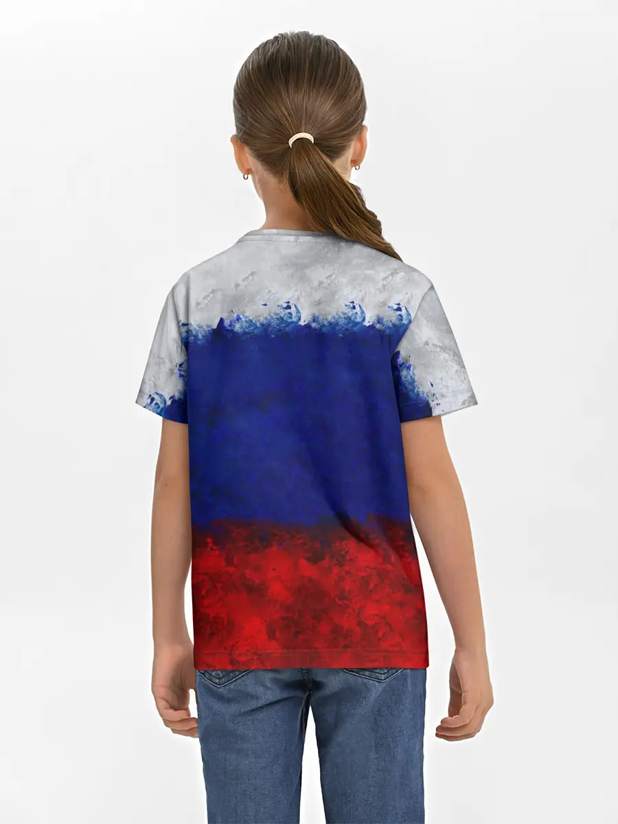 Детская базовая футболка / Россия | Russia | Герб