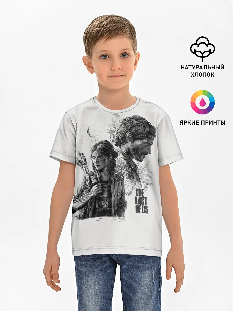 Детская базовая футболка / The Last of Us