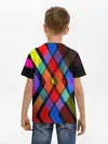 Детская базовая футболка / Симметрия красок