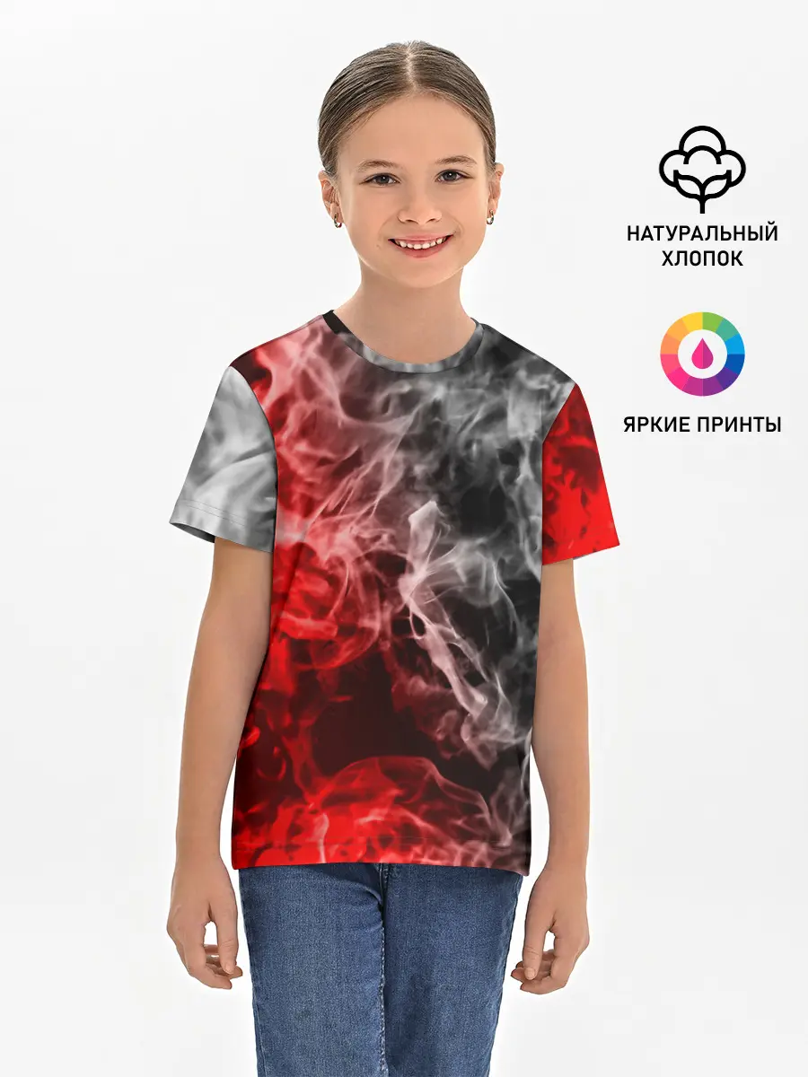 Детская базовая футболка / БИТВА ОГНЕЙ
