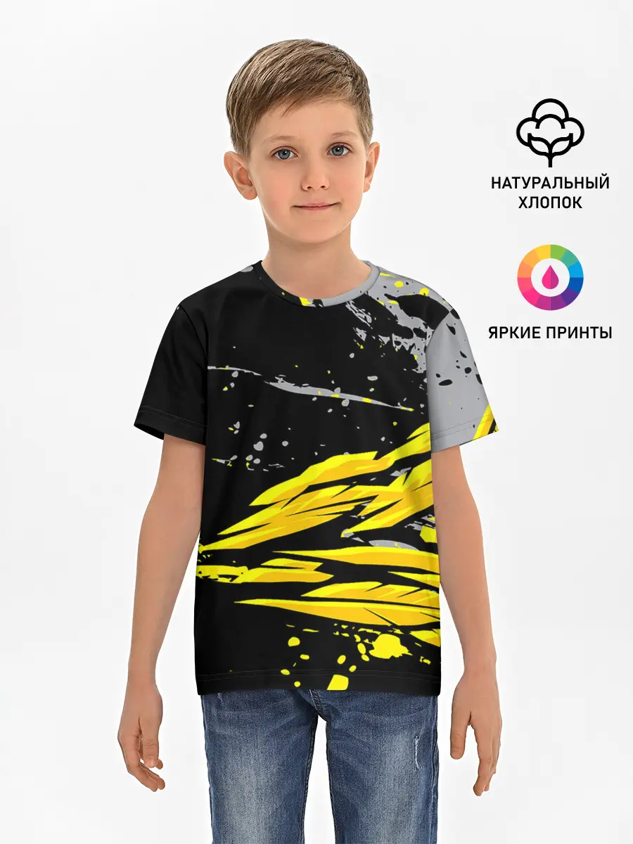 Детская базовая футболка / Форма для фитнеса