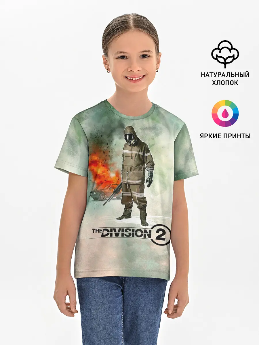Детская базовая футболка / The Division 2