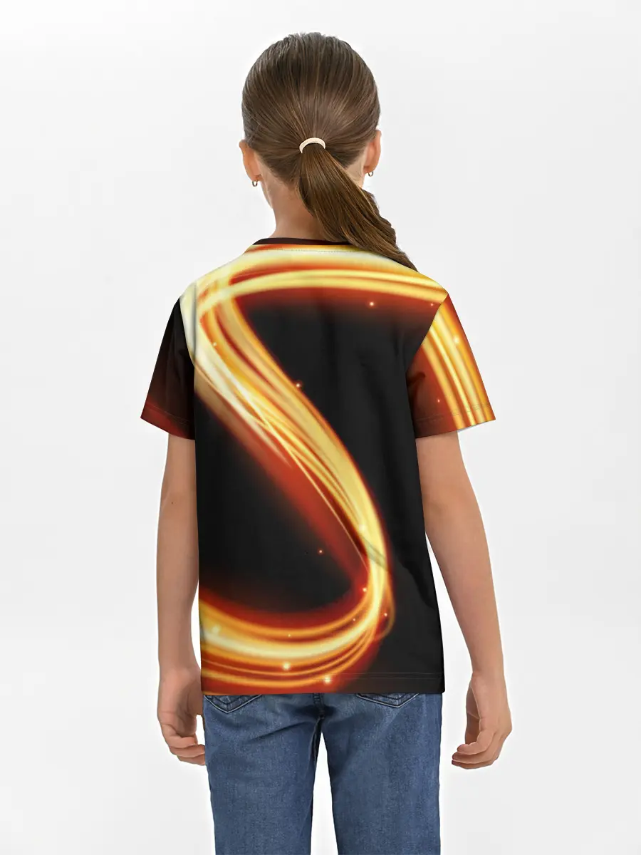 Детская базовая футболка / Герб РФ collection line