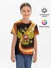 Детская базовая футболка / Герб РФ collection line