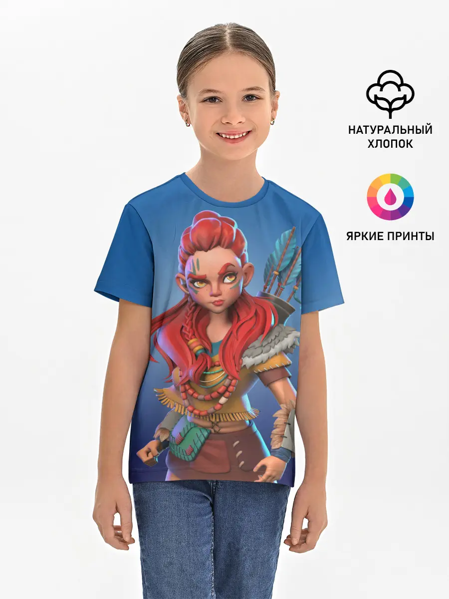 Детская базовая футболка / Мульт Элой