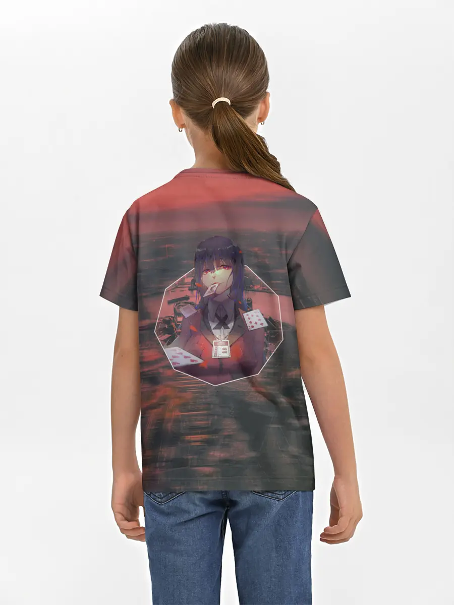 Детская базовая футболка / Kakegurui Yumeko Jabami art