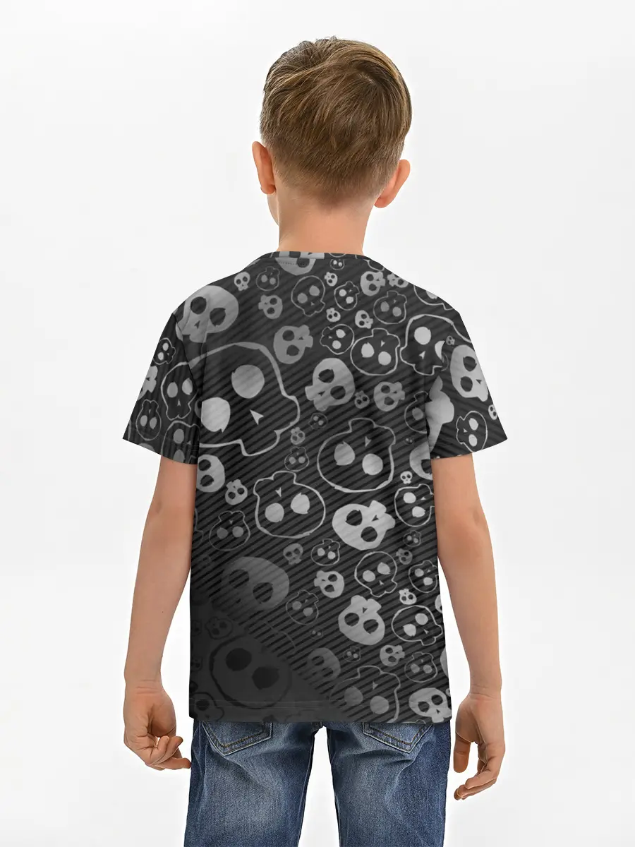 Детская базовая футболка / ART SKULL