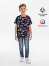 Детская базовая футболка / космос