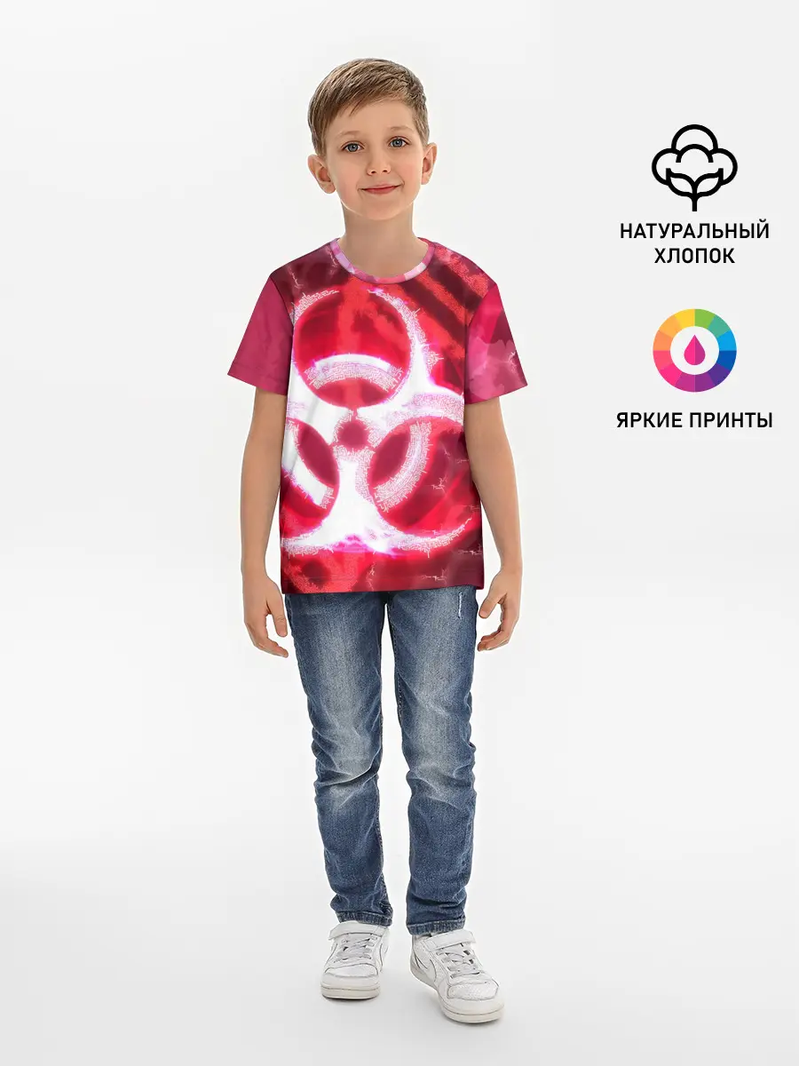 Детская базовая футболка / Plague Inc LB