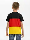 Детская базовая футболка / Сборная Германии флаг
