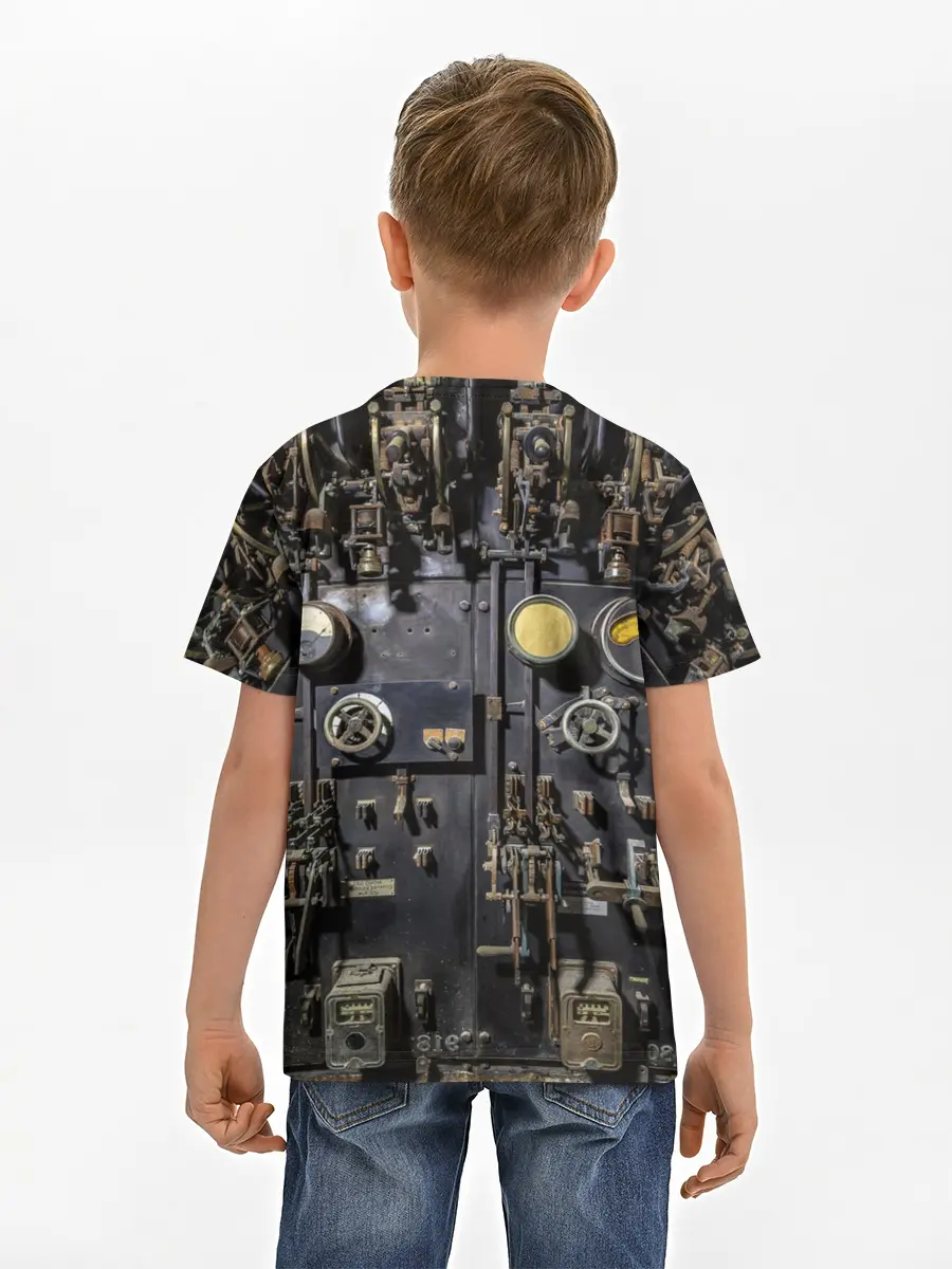 Детская базовая футболка / Механизм