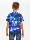 Детская базовая футболка / СВЕТЯЩИЕСЯ МОЛНИИ | NEON FLASH