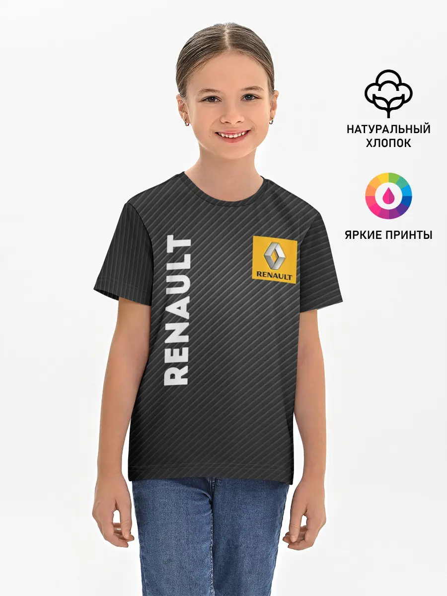 Детская базовая футболка / Renault